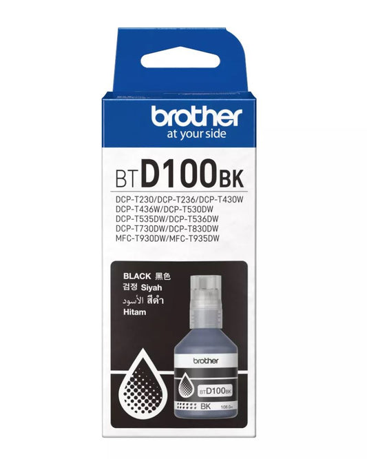 Brother BTD100BK Black Ink Bottle