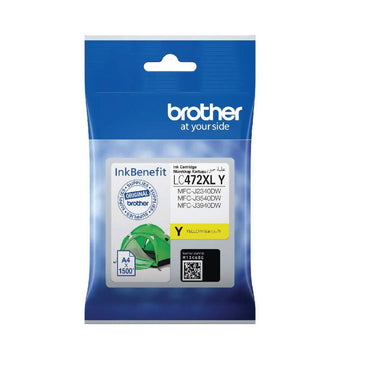 Brother LC472XL-Y High Yield Yellow Ink Cartridge