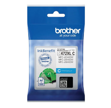 Brother LC472XL-C High Yield Cyan Ink Cartridge
