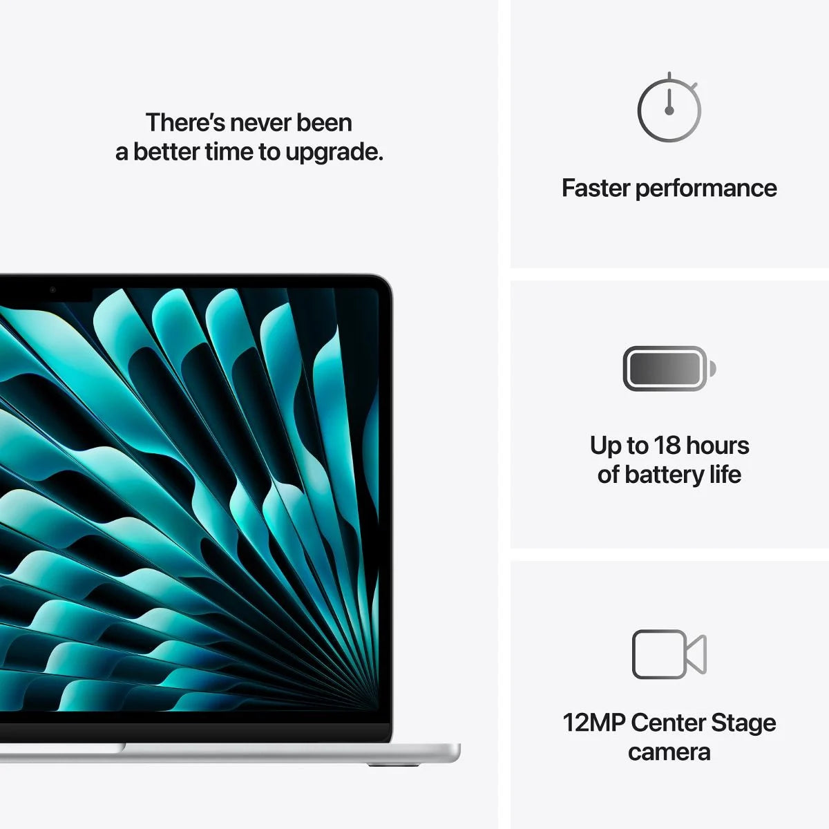 Apple MacBook Air 15-inch | Apple M4 chip | 512GB SSD | 16GB - Silver