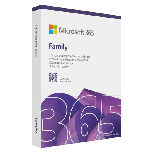 Microsoft 365 Family - 1 Year Subscription