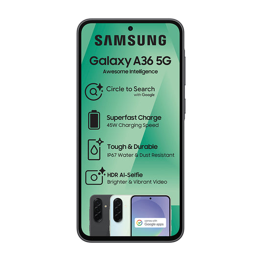 Samsung Galaxy A36 5G 128GB Dual Sim - Black