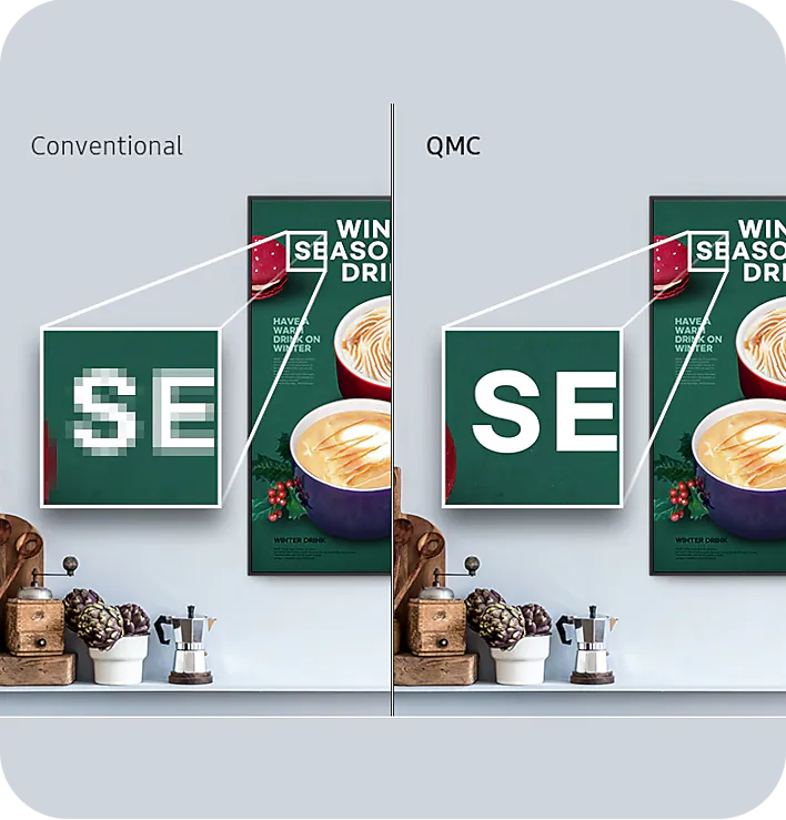 Samsung | QMC | Series | Professional | 4K UHD Display