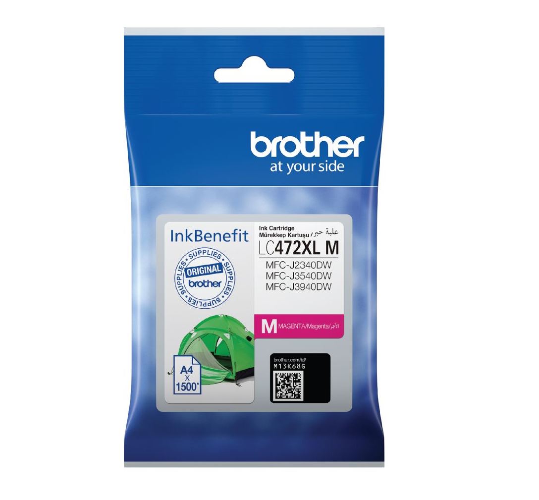 Brother LC472XL-M High Yield Magenta Ink Cartridge