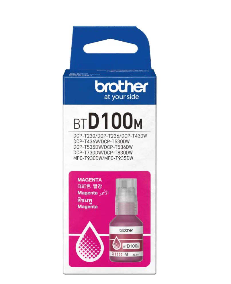 Brother BTD100M Magenta Ink Bottle
