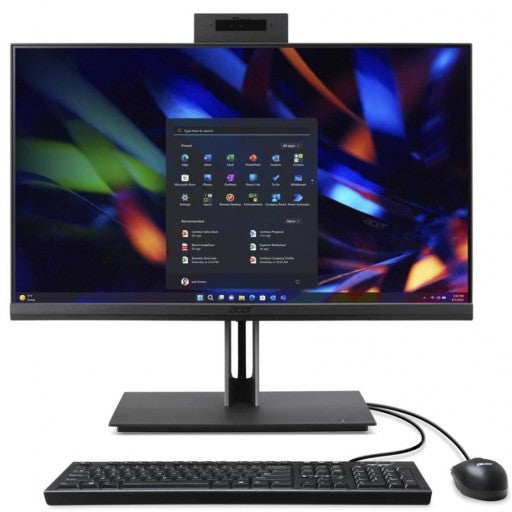 Acer | AIO Veriton VZ4714G | Intel Core i5-13400 | 23.8" Full HD (1920x1080) | 8GB DDR4 | 512GB M.2 NVMe SSD | Windows 11 Pro | Black