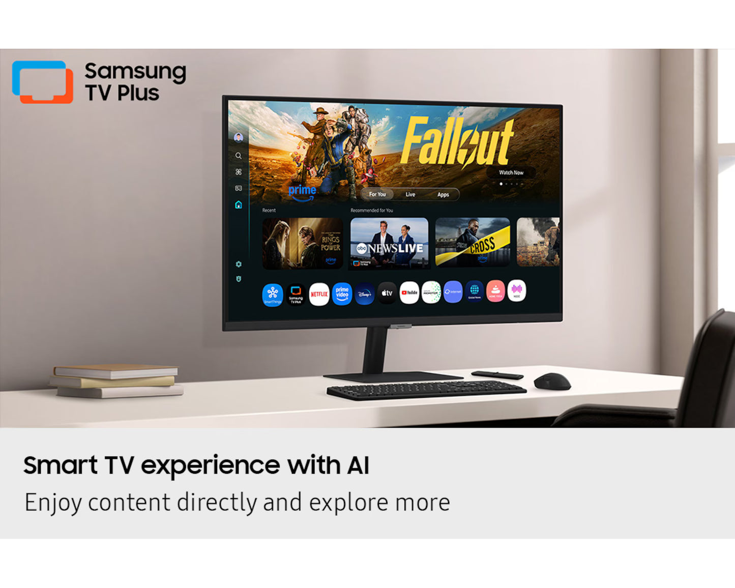 Samsung 32" Smart Monitor M7 M70F 4K Vision AI