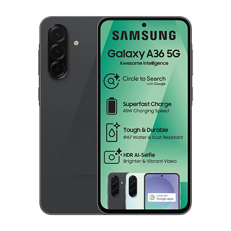 Samsung Galaxy A36 5G 128GB Dual Sim - Black