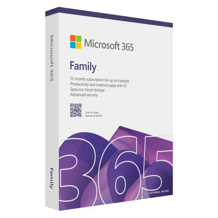Microsoft 365 Family - 1 Year Subscription