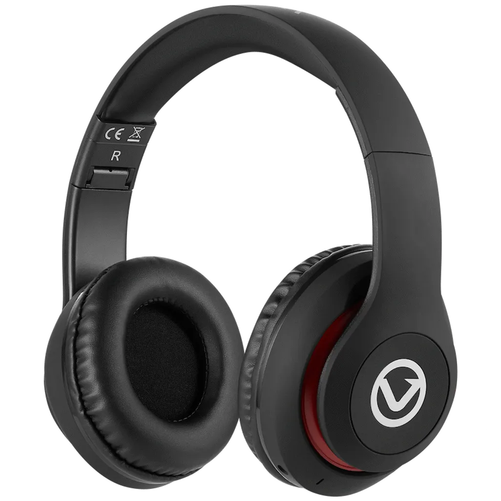 Volkano Impulse Series Bluetooth Headphones - Black