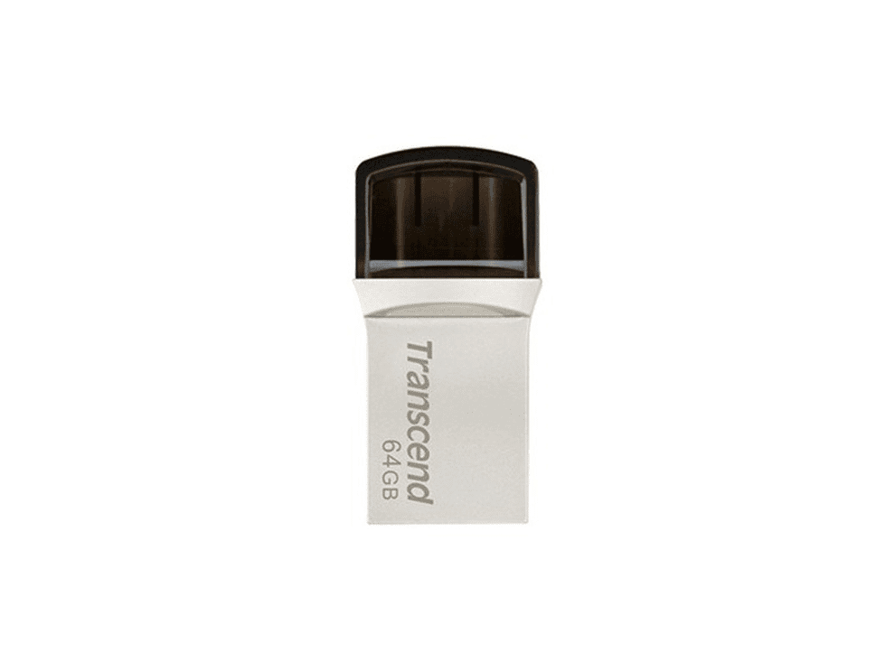 Transcend | JetFlash 890S | 128GB | USB 3.1 OTG | Flash Drive | TS128GJF890S | Dual USB Type-C & Type-A Storage Drive