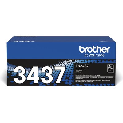 Brother TN-3437 Standard |Yield Black Toner Cartridge – |High-Quality Laser Printing