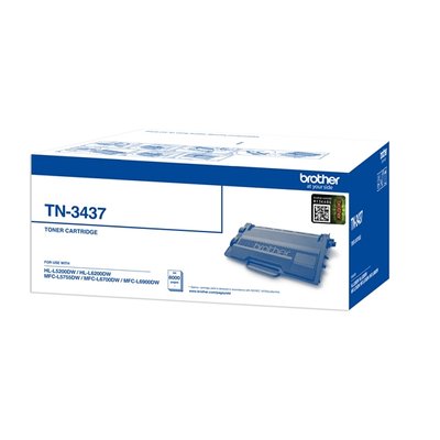 Brother TN-3437 Standard |Yield Black Toner Cartridge – |High-Quality Laser Printing